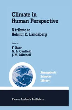 Baer / Canfield / Mitchell |  Climate in Human Perspective | eBook | Sack Fachmedien