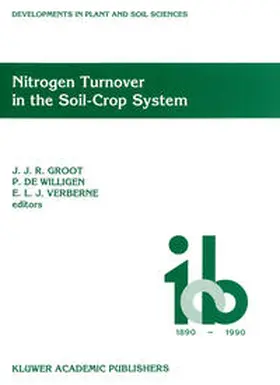 Groot / de Willigen / Verberne |  Nitrogen Turnover in the Soil-Crop System | eBook | Sack Fachmedien