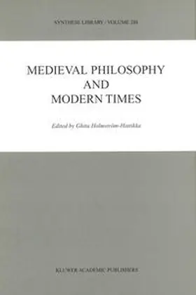 Holmström-Hintikka |  Medieval Philosophy and Modern Times | eBook | Sack Fachmedien