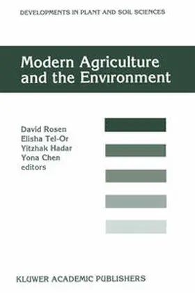 Rosen / Tel-Or / Hadar |  Modern Agriculture and the Environment | eBook | Sack Fachmedien