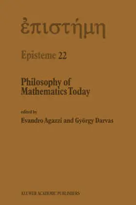 Agazzi / Darvas |  Philosophy of Mathematics Today | eBook | Sack Fachmedien