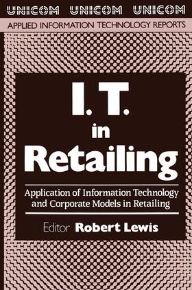 Lewis |  I.T. in Retailing | Buch |  Sack Fachmedien