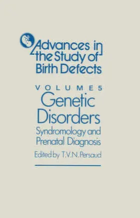 Persaud |  Genetic Disorders, Syndromology and Prenatal Diagnosis | eBook | Sack Fachmedien