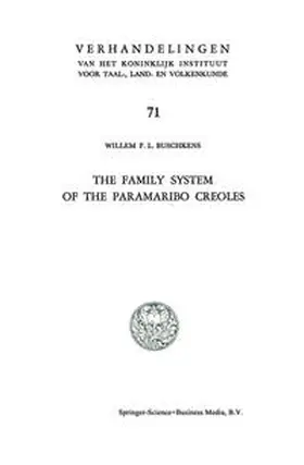 Buschkens |  The Family System of the Paramaribo Creoles | eBook | Sack Fachmedien