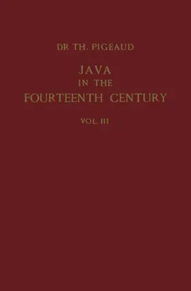 Pigeaud |  Java in the 14th Century | Buch |  Sack Fachmedien