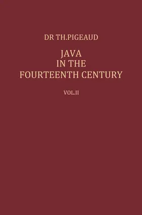 Pigeaud |  Java in the 14th Century | Buch |  Sack Fachmedien