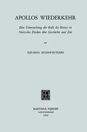 Bulhof-Rutgers |  Apollos Wiederkehr | Buch |  Sack Fachmedien