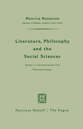 Natanson |  Literature, Philosophy, and the Social Sciences | Buch |  Sack Fachmedien