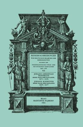 Hoffmann |  Reise nach dem Kaplande, nach Mauritius und nach Java 1671¿1676 | Buch |  Sack Fachmedien