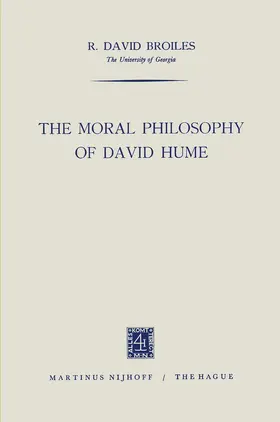 Broiles |  The Moral Philosophy of David Hume | Buch |  Sack Fachmedien