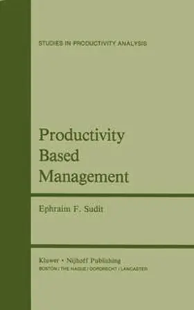 Sudit |  Productivity Based Management | eBook | Sack Fachmedien