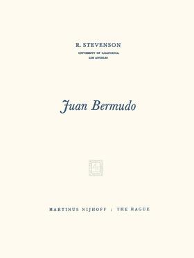 Stevenson |  Juan Bermudo | Buch |  Sack Fachmedien