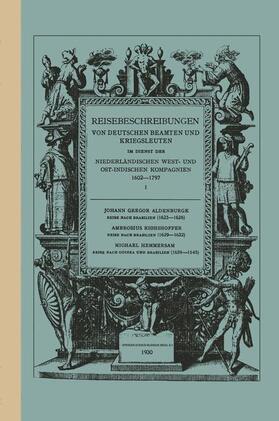 Aldenburgk |  Reise Nach Brasilien, 1623¿1626 | Buch |  Sack Fachmedien