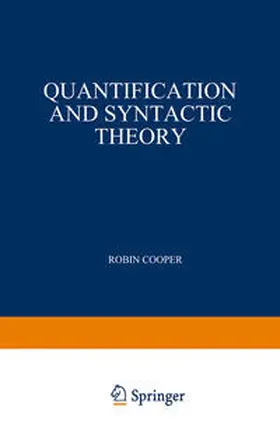 Cooper |  Quantification and Syntactic Theory | eBook | Sack Fachmedien