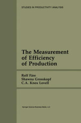 Färe / Grosskopf / Knox Lovell |  The Measurement of Efficiency of Production | eBook | Sack Fachmedien