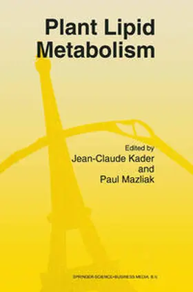 Kader / Mazliak |  Plant Lipid Metabolism | eBook | Sack Fachmedien