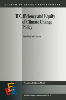 Carraro |  Efficiency and Equity of Climate Change Policy | eBook | Sack Fachmedien