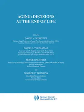 Weisstub / Thomasma / Gauthier |  Aging: Decisions at the End of Life | eBook | Sack Fachmedien