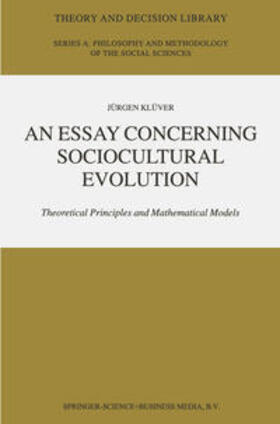 Klüver |  An Essay Concerning Sociocultural Evolution | eBook | Sack Fachmedien