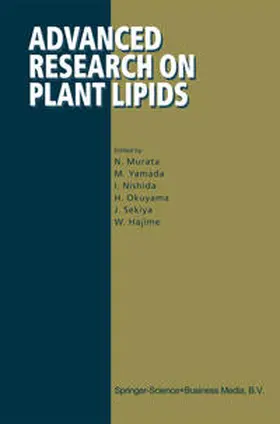 Murata / Yamada / Nishida |  Advanced Research on Plant Lipids | eBook | Sack Fachmedien