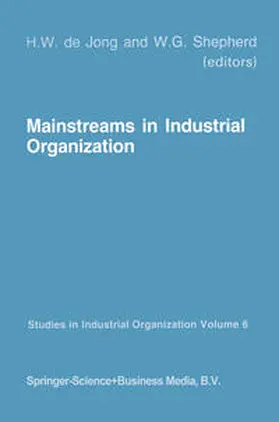 de Jong / Shepherd |  Mainstreams in Industrial Organization | eBook | Sack Fachmedien