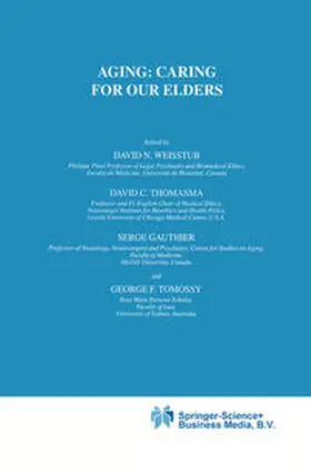 Weisstub / Thomasma / Gauthier | Aging: Caring for Our Elders | E-Book | sack.de