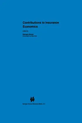 Dionne |  Contributions to Insurance Economics | eBook | Sack Fachmedien