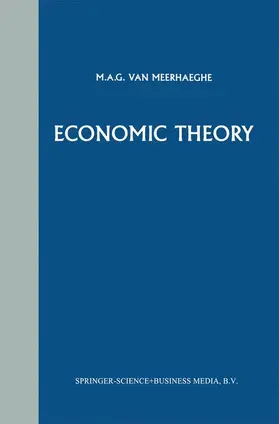 van Meerhaeghe |  Economic Theory | Buch |  Sack Fachmedien