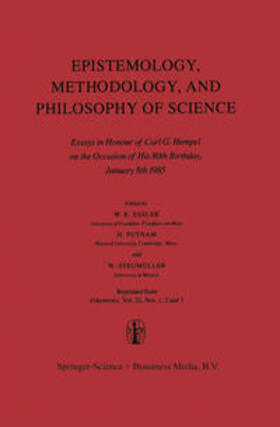 Essler / Putnam / Stegmüller |  Epistemology, Methodology, and Philosophy of Science | eBook | Sack Fachmedien