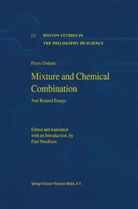 Duhem | Mixture and Chemical Combination | E-Book | sack.de