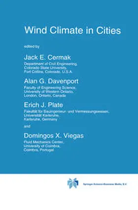 Cermak / Davenport / Plate |  Wind Climate in Cities | eBook | Sack Fachmedien