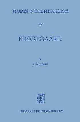 Klemke |  Studies in the Philosophy of Kierkegaard | Buch |  Sack Fachmedien