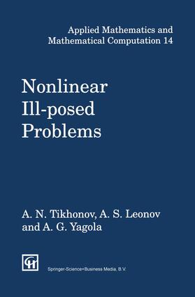 Tikhonov |  Nonlinear Ill-Posed Problems | Buch |  Sack Fachmedien