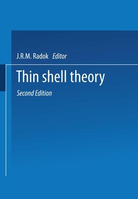 Radok / Novozhilov |  Thin Shell Theory | Buch |  Sack Fachmedien