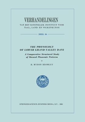 Bromley |  The Phonology of Lower Grand Valley Dani | Buch |  Sack Fachmedien