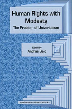 Sajó |  Human Rights with Modesty: The Problem of Universalism | eBook | Sack Fachmedien