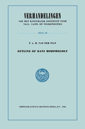  Outline of Dani Morphology | Buch |  Sack Fachmedien