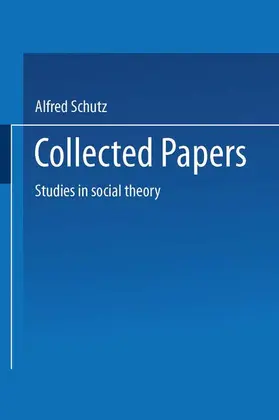 Schutz |  Collected Papers | Buch |  Sack Fachmedien