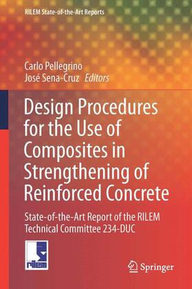 Sena-Cruz / Pellegrino |  Design Procedures for the Use of Composites in Strengthening of Reinforced Concrete Structures | Buch |  Sack Fachmedien