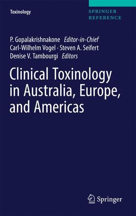 Vogel / Tambourgi / Seifert |  Clinical Toxinology in Australia, Europe, and Americas | Buch |  Sack Fachmedien