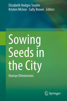 Brown / Hodges Snyder / McIvor |  Sowing Seeds in the City | Buch |  Sack Fachmedien