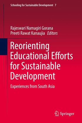 Kanaujia / Gorana |  Reorienting Educational Efforts for Sustainable Development | Buch |  Sack Fachmedien