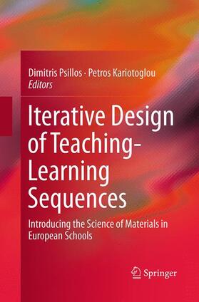 Kariotoglou / Psillos |  Iterative Design of Teaching-Learning Sequences | Buch |  Sack Fachmedien