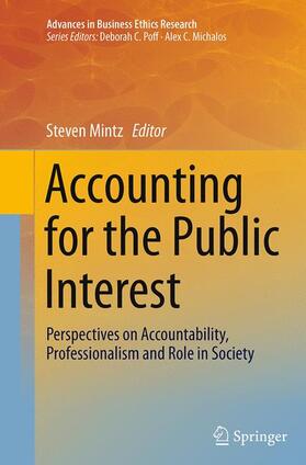 Mintz |  Accounting for the Public Interest | Buch |  Sack Fachmedien