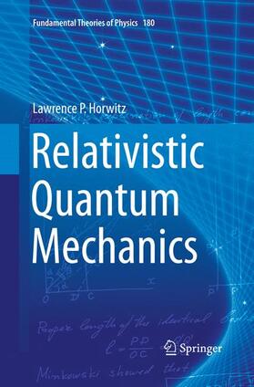 Horwitz |  Relativistic Quantum Mechanics | Buch |  Sack Fachmedien