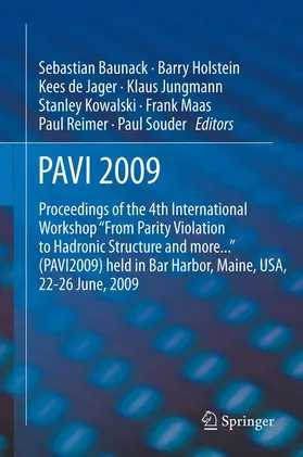 Baunack / Holstein / de Jager |  PAVI09 | Buch |  Sack Fachmedien