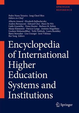 Amaral / Mohamedbhai / De Wit |  The International Encyclopedia of Higher Education Systems and Institutions | Buch |  Sack Fachmedien