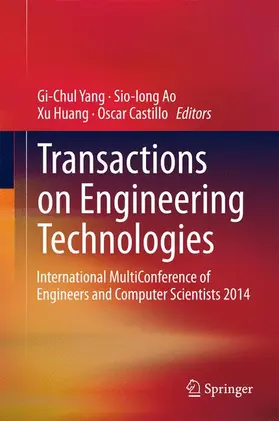 Yang / Castillo / Ao |  Transactions on Engineering Technologies | Buch |  Sack Fachmedien