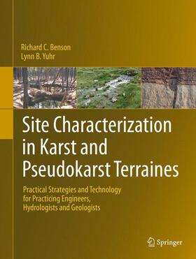 Yuhr / Benson |  Site Characterization in Karst and Pseudokarst Terraines | Buch |  Sack Fachmedien