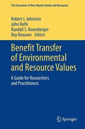 Johnston / Brouwer / Rolfe |  Benefit Transfer of Environmental and Resource Values | Buch |  Sack Fachmedien